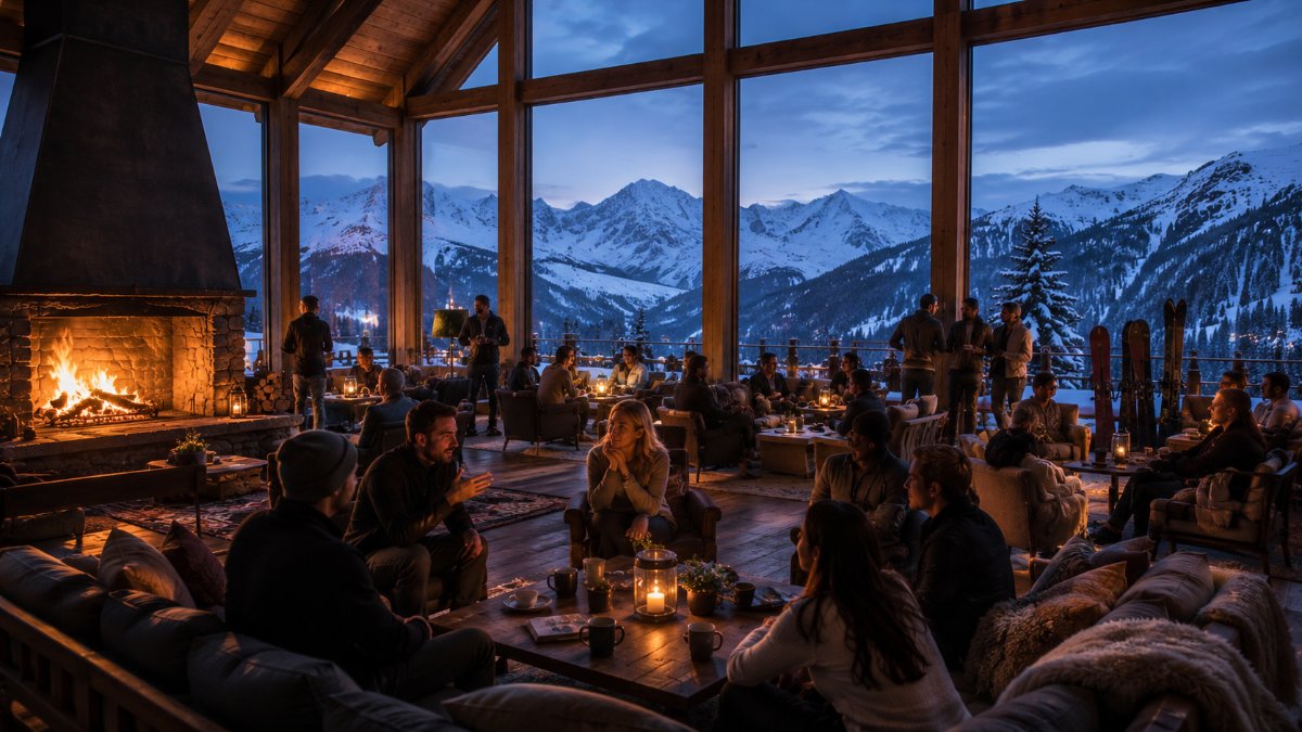 A mountain offsite